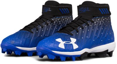 boys blue baseball cleats