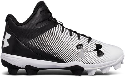 UA Leadoff Mid RM Jr. Baseball Cleats 