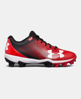 Boys’ UA Leadoff Low RM Jr. Baseball Cleats 4 Colors $32.99