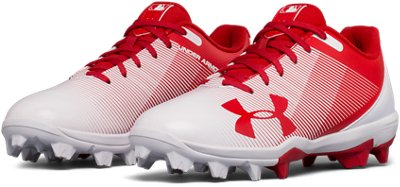 red under armour baseball cleats