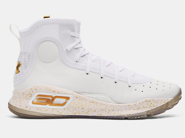 Curry 4 shoes black and gold hotsell