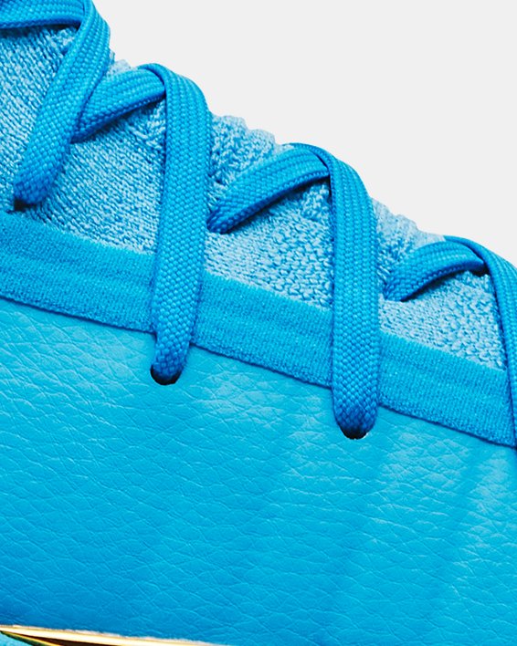 男士UA Curry 4籃球鞋 in Blue image number 0