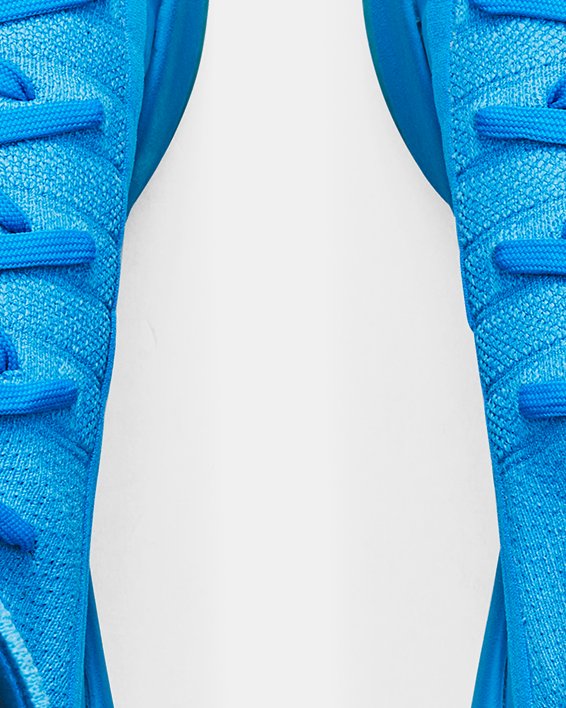 男士UA Curry 4籃球鞋 in Blue image number 2