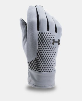 Men's UA Threadborne™ Run Gloves 1 Color Available $26.99