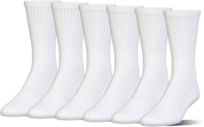 under armour charged cotton 2.0 crew socks