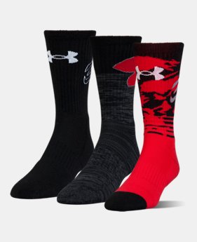 Men's SC30 Phenom Crew Socks – 3-Pack 3 Colors $26.99