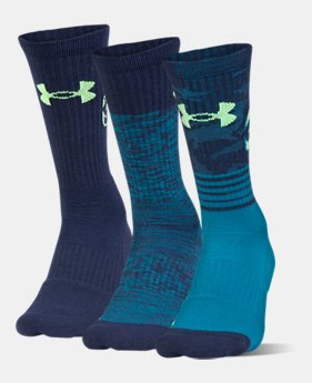 Men's SC30 Phenom Crew Socks – 3-Pack 1 Color $26.99
