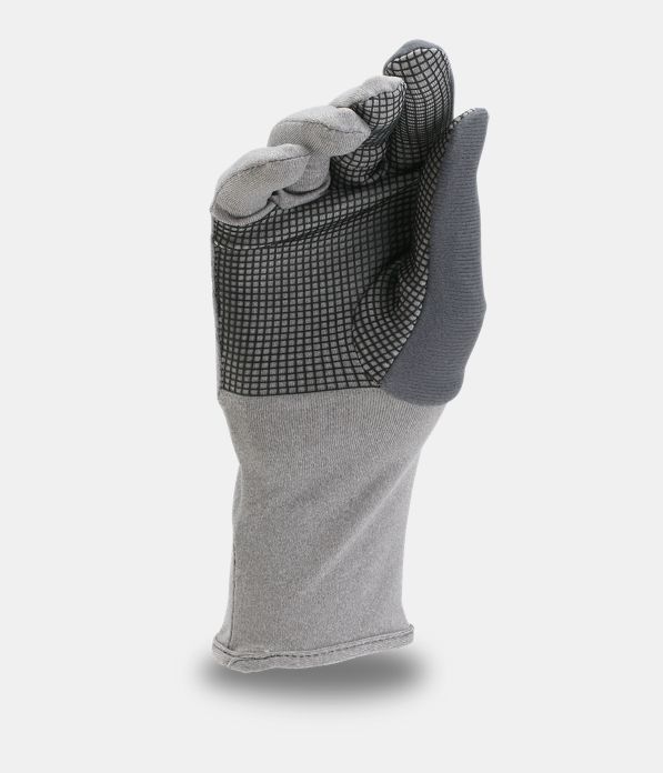 Women's UA ColdGear® Infrared Liner Gloves, True Gray Heather,