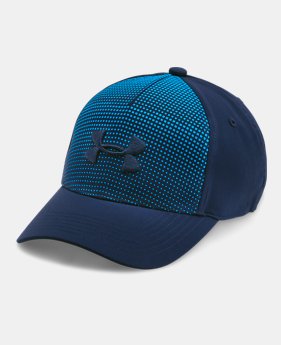 Boys' UA Fade Curved Visor Stretch Cap $24.99
