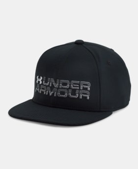 Boys' UA Grid Flat Brim Cap 1 Color Available $29.99
