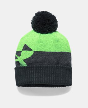 Boys' UA Pom Beanie 1 Color $24.99