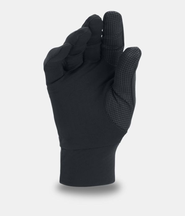 Men's UA ColdGear® Infrared Liner Glove, Black ,