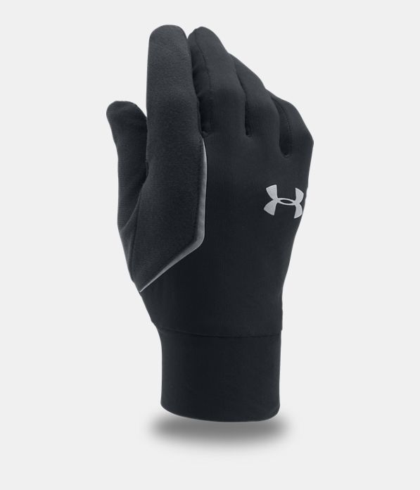 Men's UA ColdGear® Infrared Liner Glove, Black ,