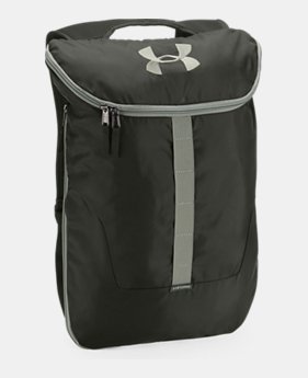 UA Expandable Sackpack 1 Color $34.99