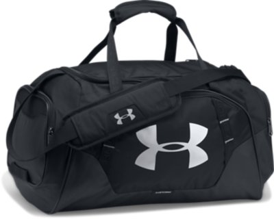 pink under armour duffle bag