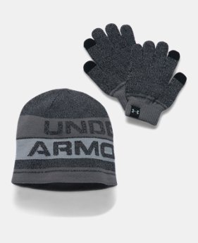 Kids' UA Beanie & Glove Combo Set 2.0 1 Color $29.99