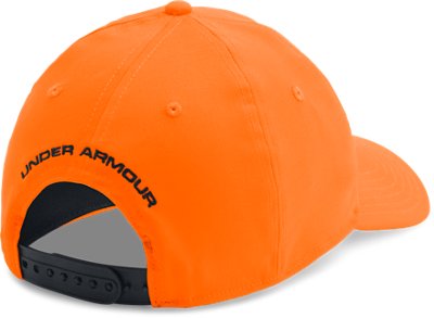 under armour blaze orange beanie