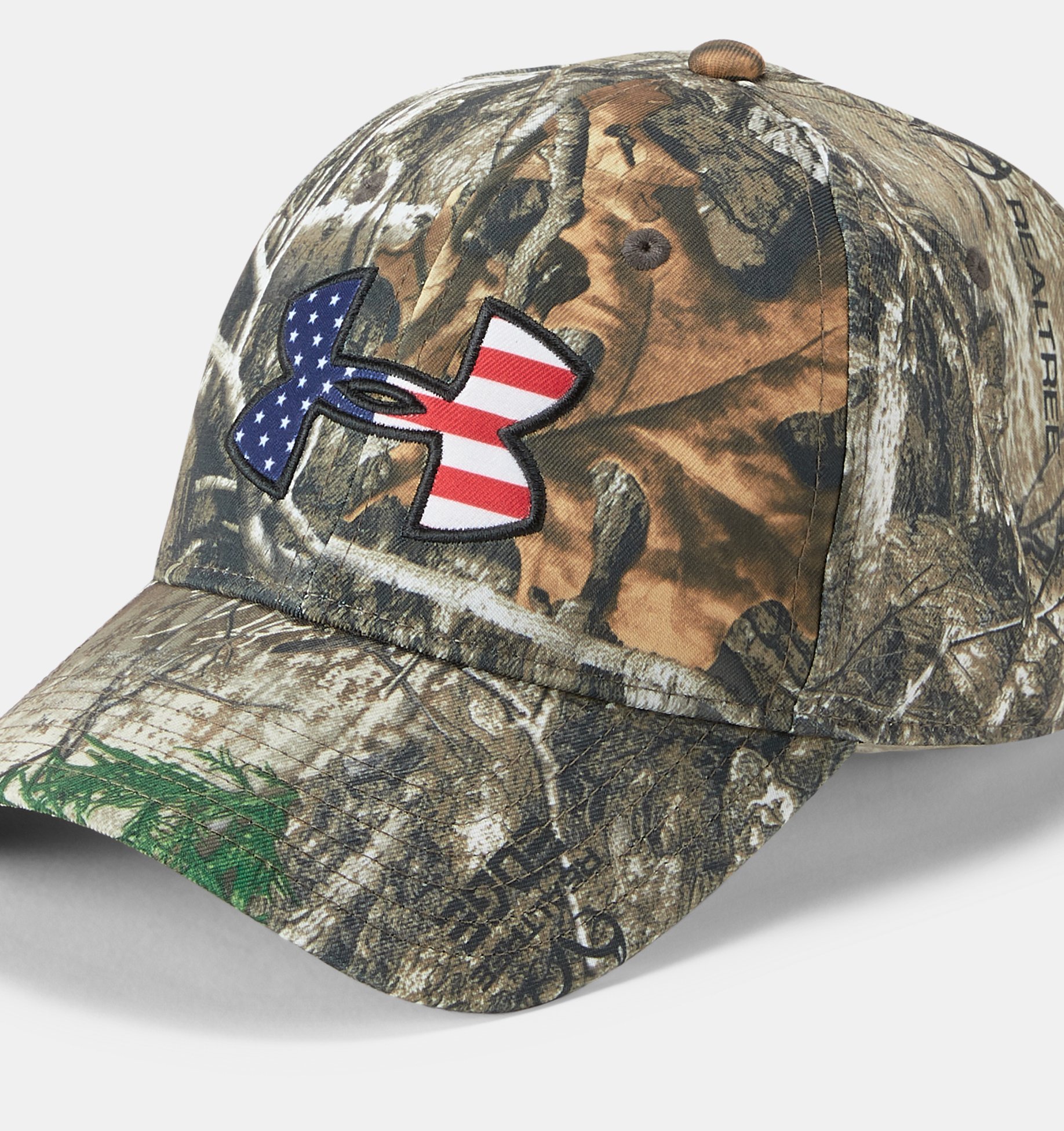 Under Armour Men's UA Freedom Blitzing Stretch Fit Cap Flex Hat USA Cap  1362236