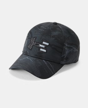 Men's UA Camo Big Flag Logo Cap 2 Colors Available $27.99