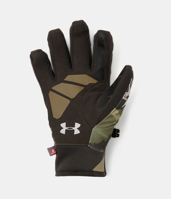 Women's UA Primer Gloves, RIDGE REAPER® FOREST,
