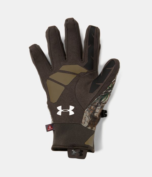 Women's UA Primer Gloves, REALTREE AP-XTRA,