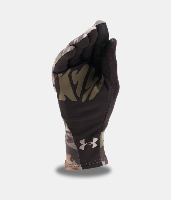 Women's UA Scent Control Liner Gloves, RIDGE REAPER® FOREST,