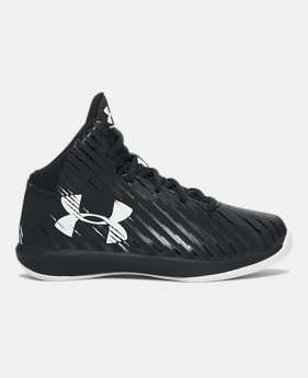Boys‘ Pre-School UA Jet Mid Basketball Shoes 1 Color Available $41.24