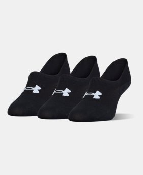 Women's UA Essential Ultra Low Liner Socks – 3-Pack 2 Colors Available $16.99