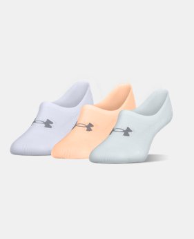 Women's UA Essential Ultra Low Liner Socks – 3-Pack 1 Color $15
