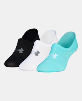 Women's UA Essential Ultra Low Liner Socks – 3-Pack 1 Color Available $16.99