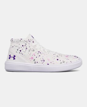 Girls' Grade School UA KickIt2 Splatter Mid Sportstyle Shoes 2 Colors Available $39.99