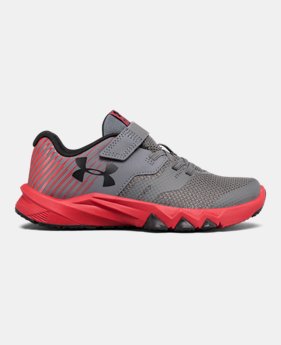 Boys' Pre-School UA Primed 2 Adjustable Closure Running Shoes 1 Color $57.99