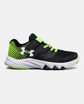 Boys' Pre-School UA Primed 2 Adjustable Closure Running Shoes 1 Color $34.79