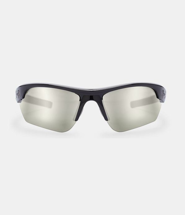 Kids' UA Windup Sunglasses, Shiny Black,