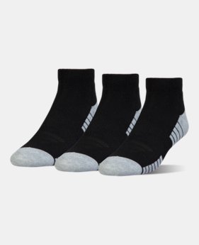 Best Seller HeatGear® Tech Lo Cut Socks 3-Pack 1 Color Available $15