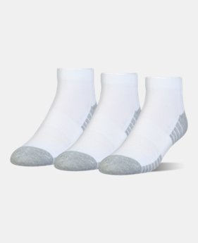 Best Seller HeatGear® Tech Lo Cut Socks 3-Pack 1 Color Available $15