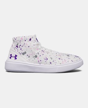 Girls' Pre-School UA KickIt2 Splatter Mid Lifestyle Shoes 1 Color Available $39.99