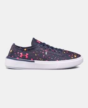Girls' Pre-School UA KickIt2 Splatter Lifestyle Shoes 1 Color $39.99
