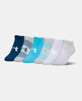Women's UA Essential Mix 2.0 No Show Socks – 6-Pack 1 Color $20