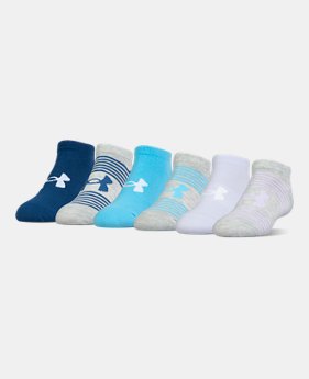 Kids' UA Essential Twist No Show Socks – 6-Pack 1 Color $18.99 to $19