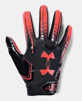 Boys' UA F6 Football Gloves 2 Colors Available $25
