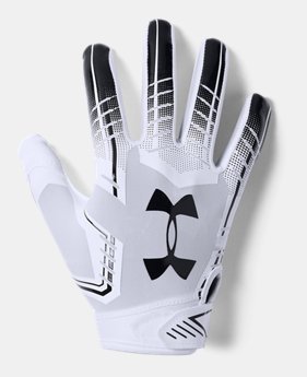 Boys' UA F6 Football Gloves 2 Colors Available $25