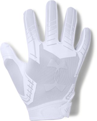 white under armour football gloves