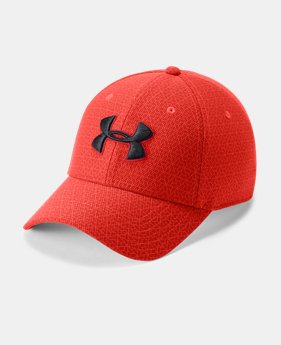 New Arrival Men's UA Printed Blitzing 3.0 Stretch Fit Cap 5 Colors Available $25
