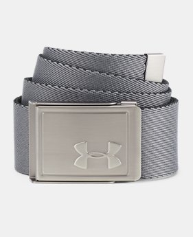 Boys’ UA Solid Webbing Belt 3 Colors $25