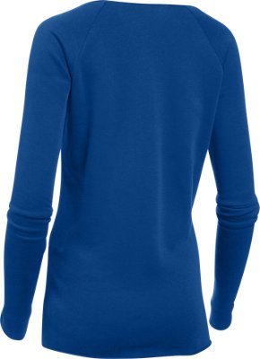 under armour men's hustle fleece 2.0 crew pullover