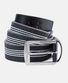 Men’s UA Striped Performance Stretch Belt 1 Color Available $35