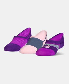 Girls’ UA Essential Ultra Low Socks 2 Colors $14