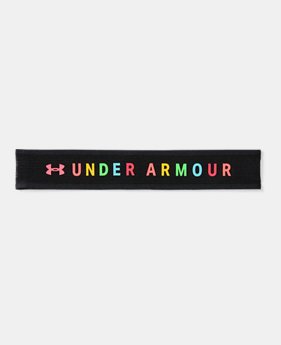 Girls' UA Printed Mesh Headband 1 Color Available $15