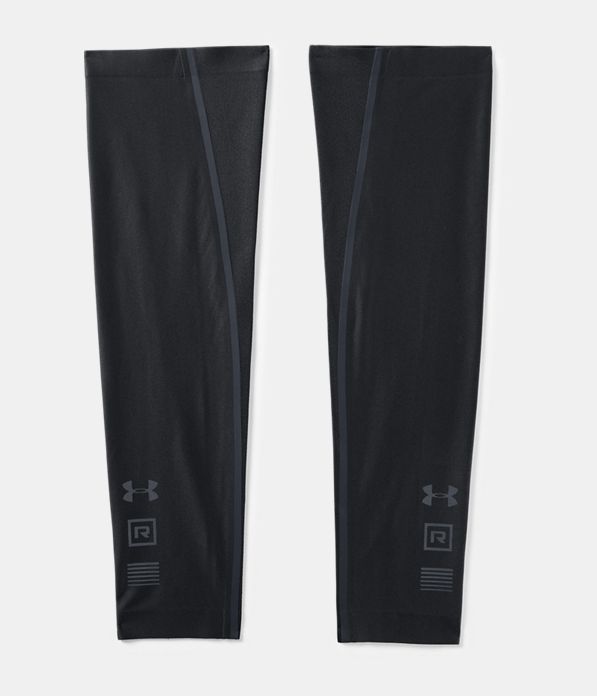Men’s UA Bonded Compression Arm Sleeves, Black ,